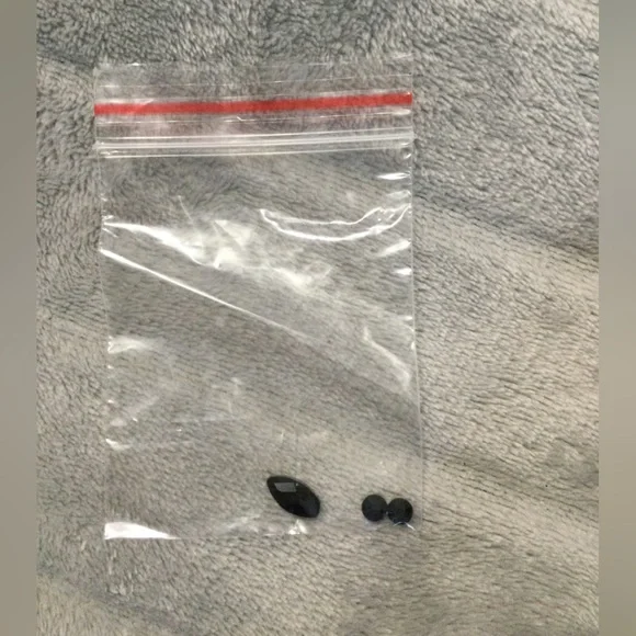 Lauren Lorraine Black Embellished Pointed Toe Ballet Flats Size 8 - Picture 9 of 11